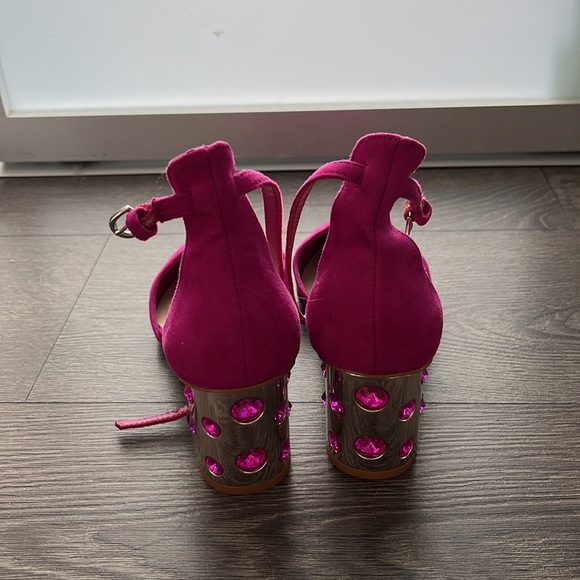 Pink heels with jewels - Picture 3 of 10